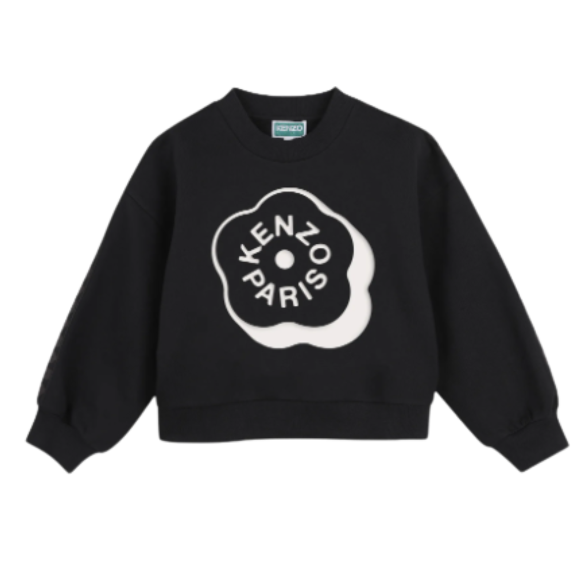 KENZO - Black Cotton Egg Sweatshirt