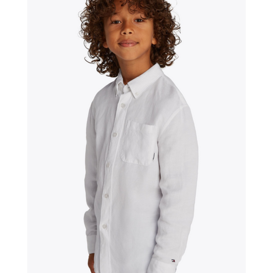 Tommy Hilfiger - Linen White Shirt