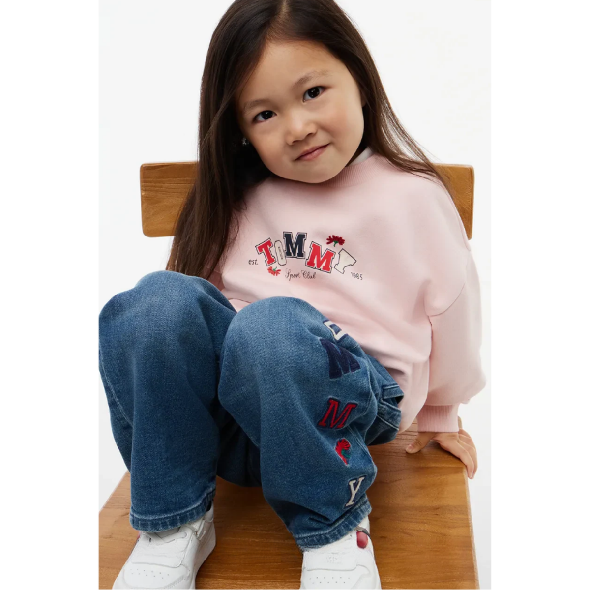 Tommy Hilfiger - Pink Tommy Cotton Sweatshirt