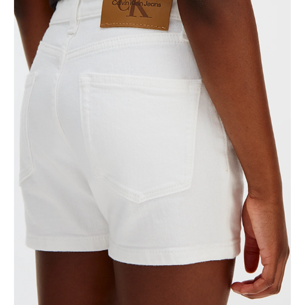 Calvin Klein - White Jeans Short