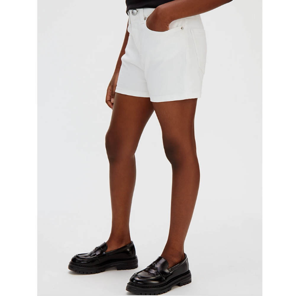 Calvin Klein - White Jeans Short