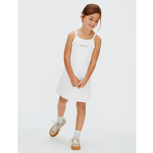 Calvin Klein - White Punto CK Dress