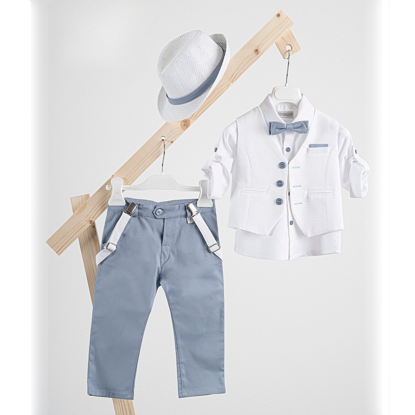 Κουστούμι Βάπτισης - Κωδικός: S26 Lorenzo Blue Light