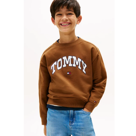 Tommy Hilfiger - Brown TOMMY Sweatshirt