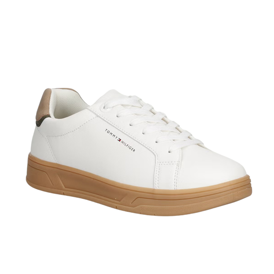 Tommy Hilfiger - White TH Sneakers