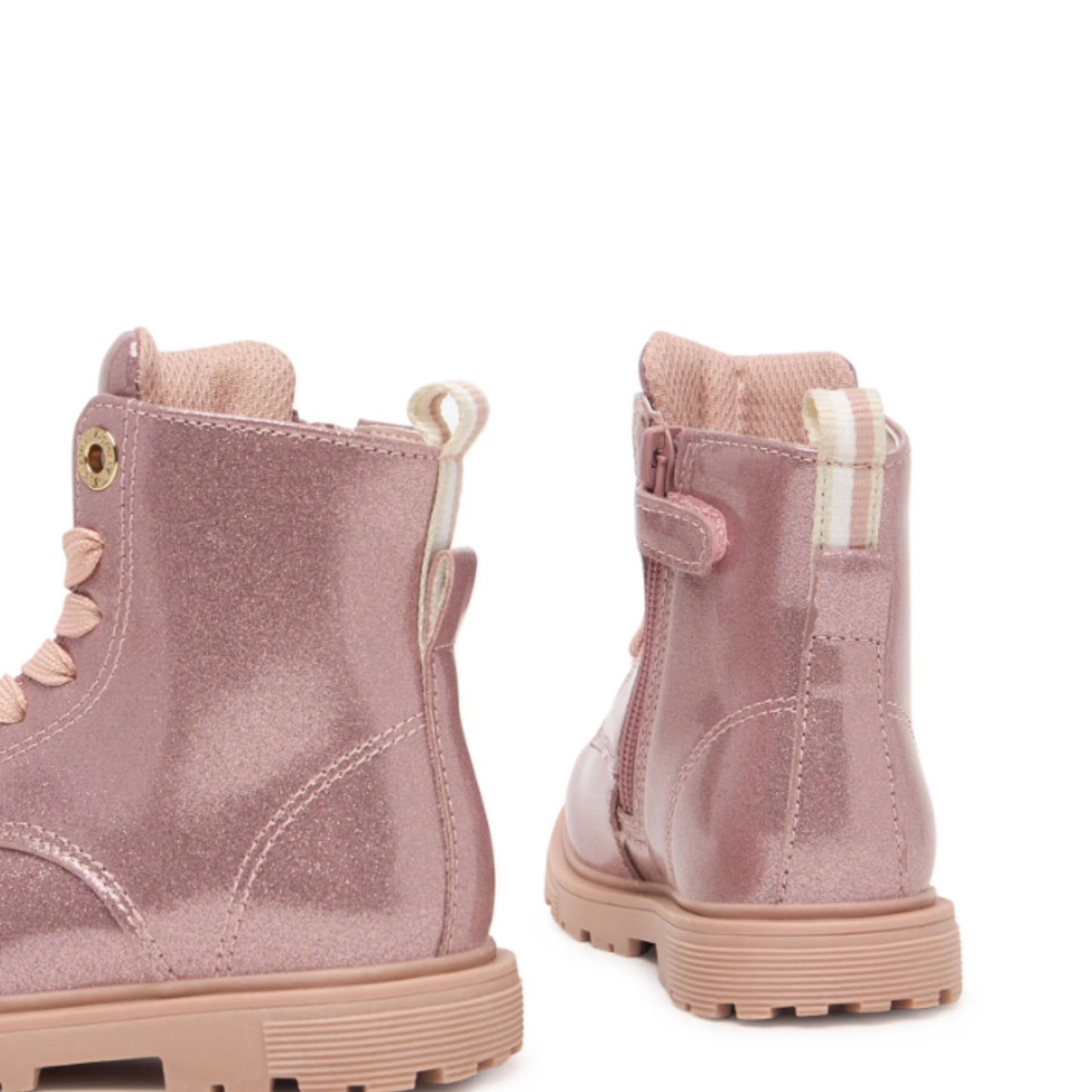 Tommy Hilfiger - Pink Shiny Girls Boots