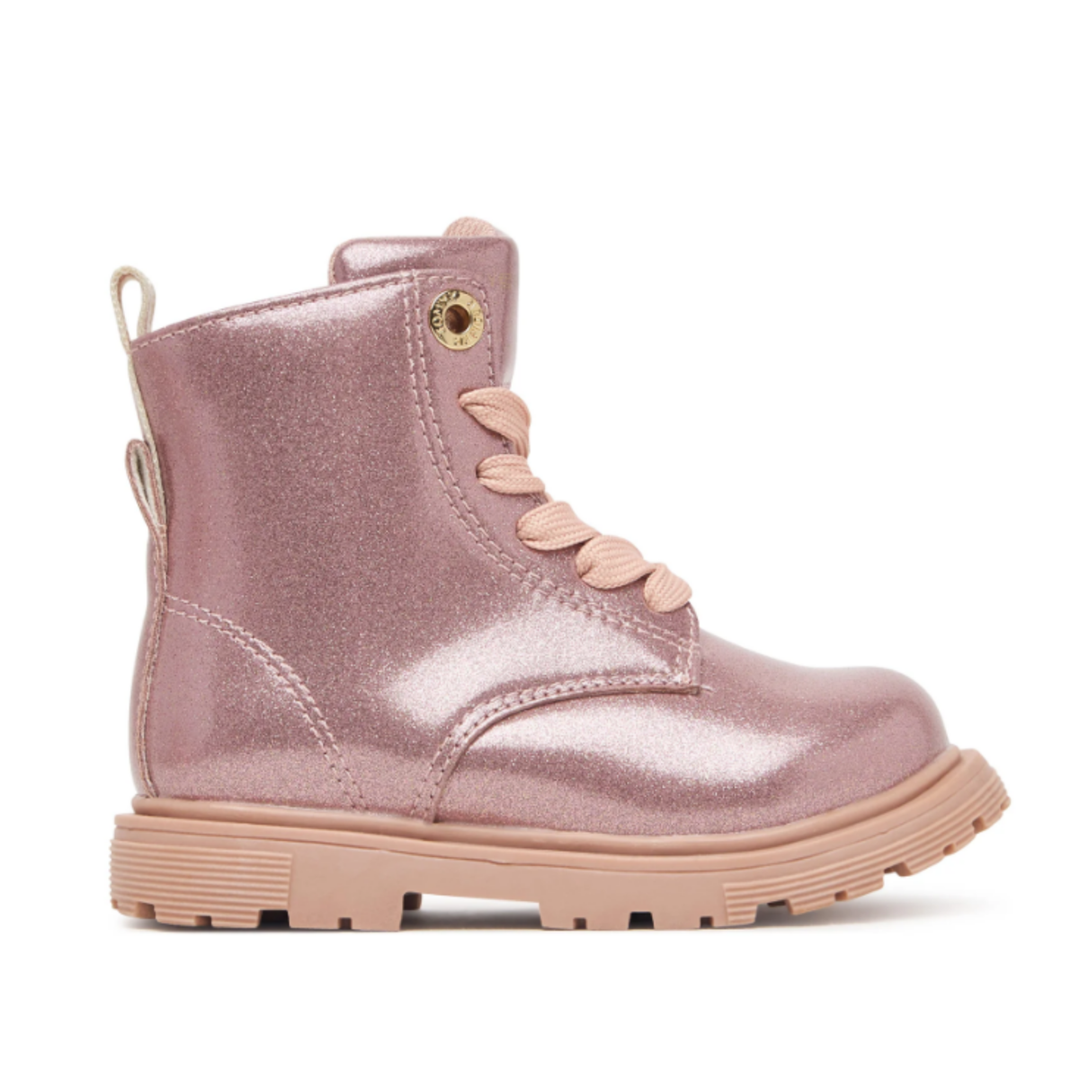 Tommy Hilfiger - Pink Shiny Girls Boots