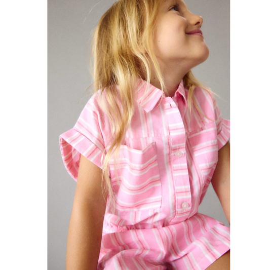 Mayoral - Shirt Style Pink Set