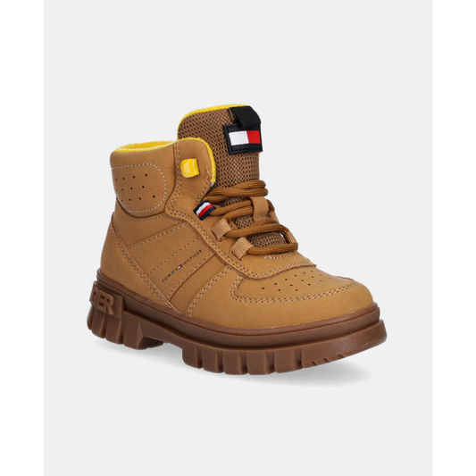 Tommy Hilfiger - Ochre Lace Up Boots