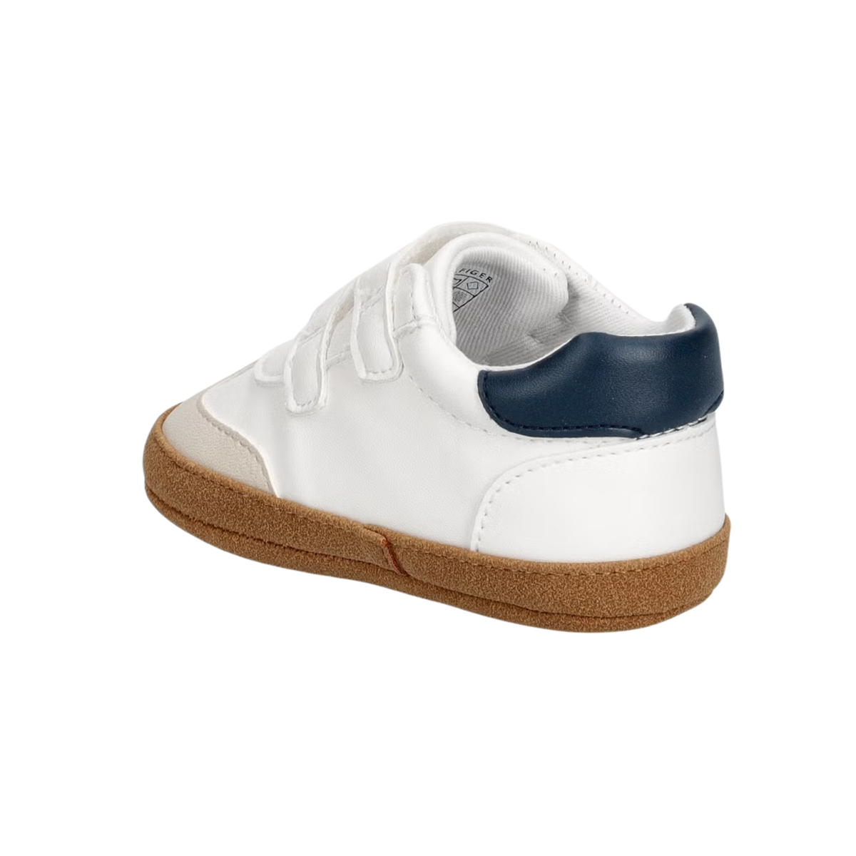 Tommy Hilfiger - White Soft Low Cut Velcro Sneaker
