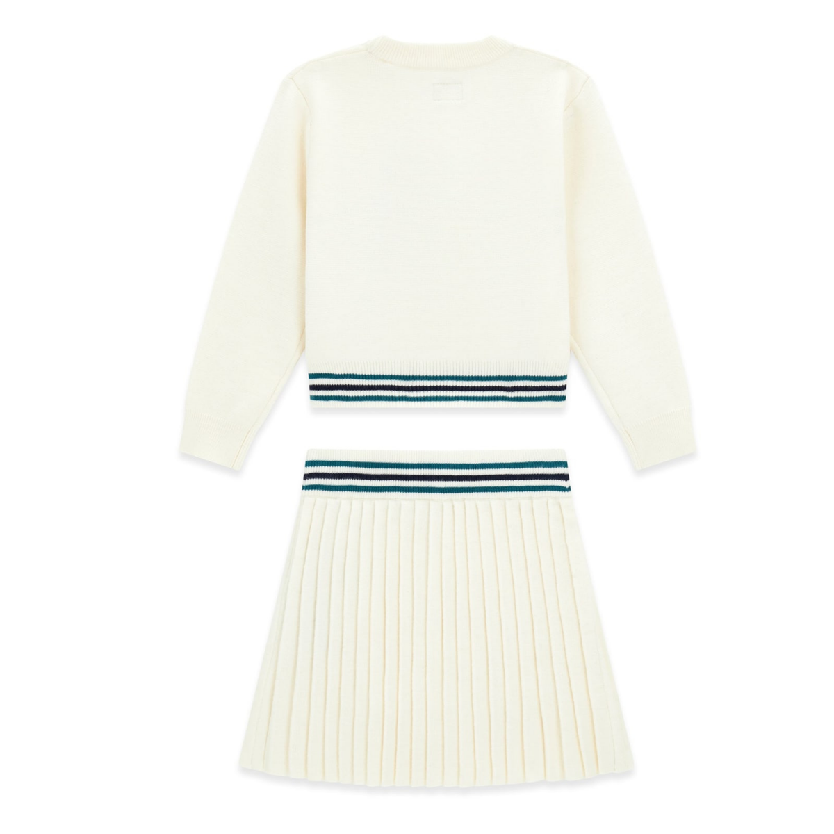 Guess - Ivory Knitted Skirt Set