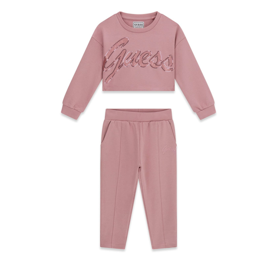Guess - Dark Pink Guess Tracksuit