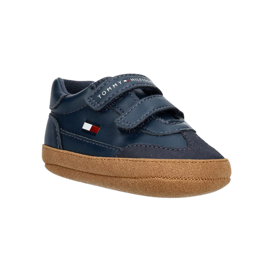Tommy Hilfiger - Blue Soft Low Cut Velcro Sneaker
