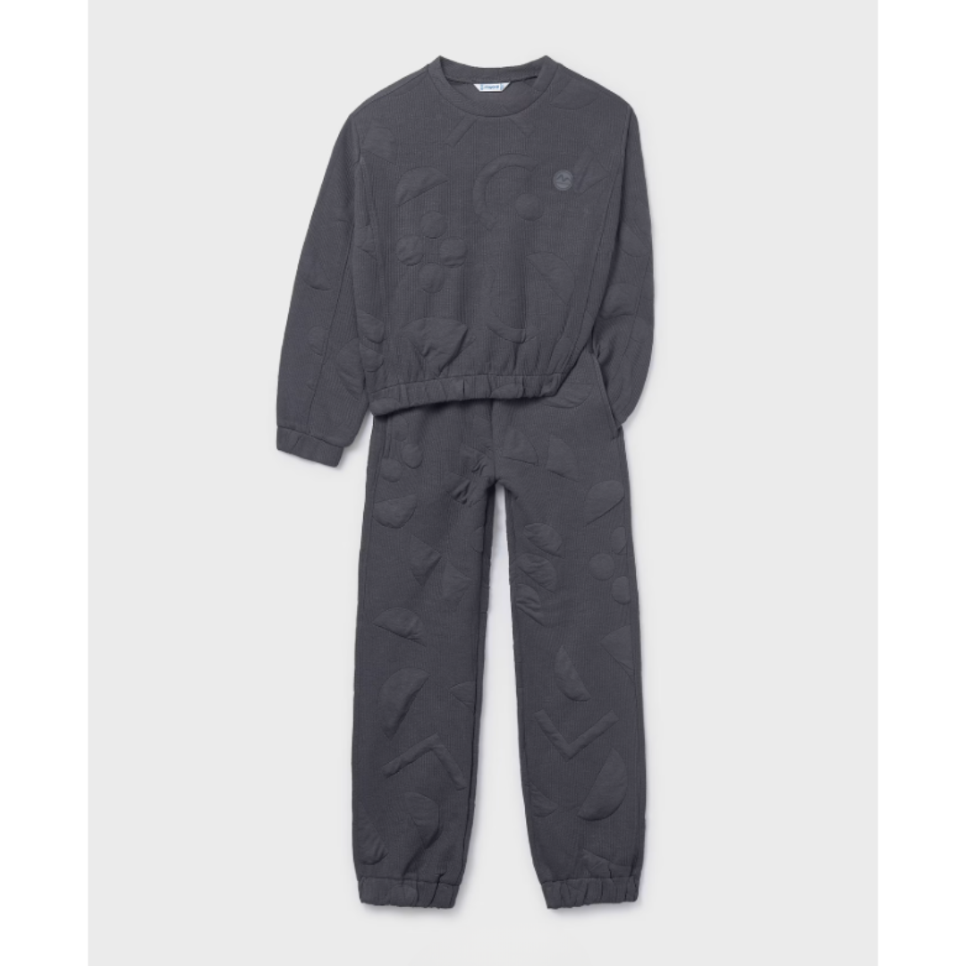 Mayoral - Guilted Dark Grey Tracksuit