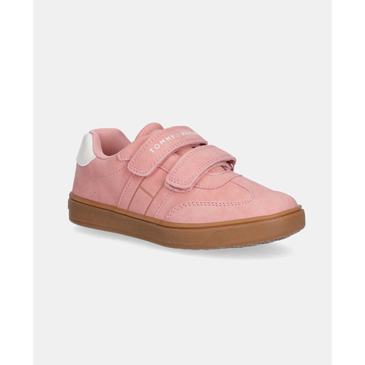 Tommy Hilfiger - Pink Low Cut Velcro Sneaker