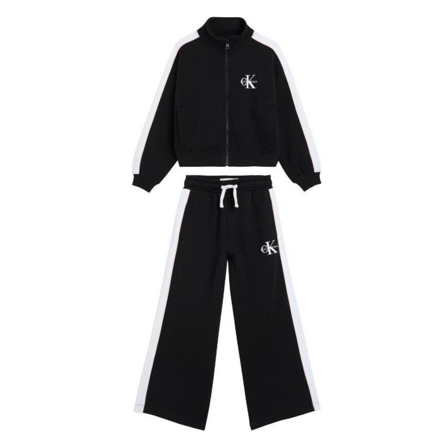Calvin Klein - Black & White Girls Tracksuit