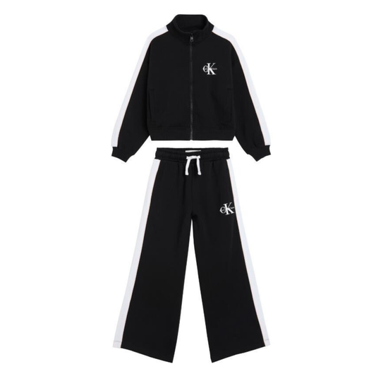 Calvin Klein - Black & White Girls Tracksuit