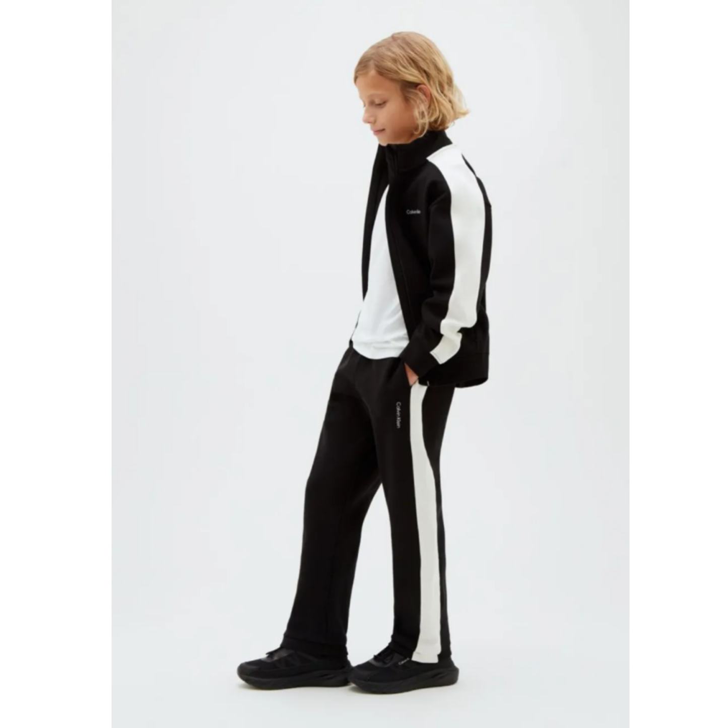 Calvin Klein - Black & White Boys Tracksuit