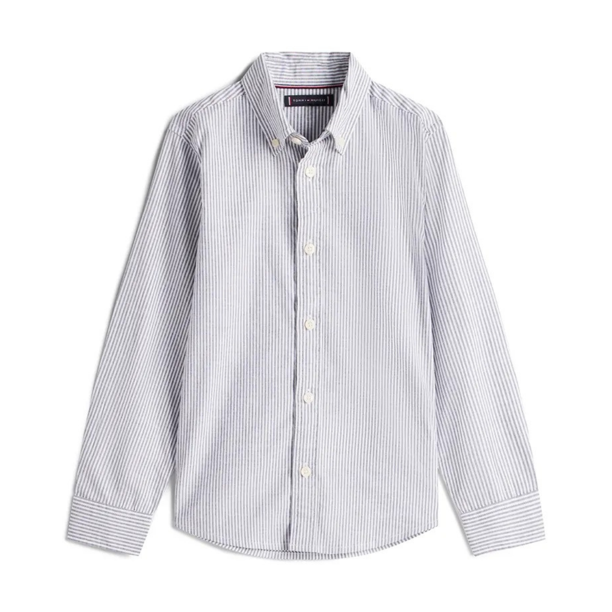 Tommy Hilfiger - Flex Ithaca Navy Blue Stripes Shirt