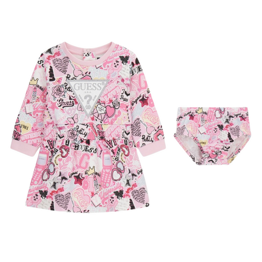 Guess - Pink Prints Dress