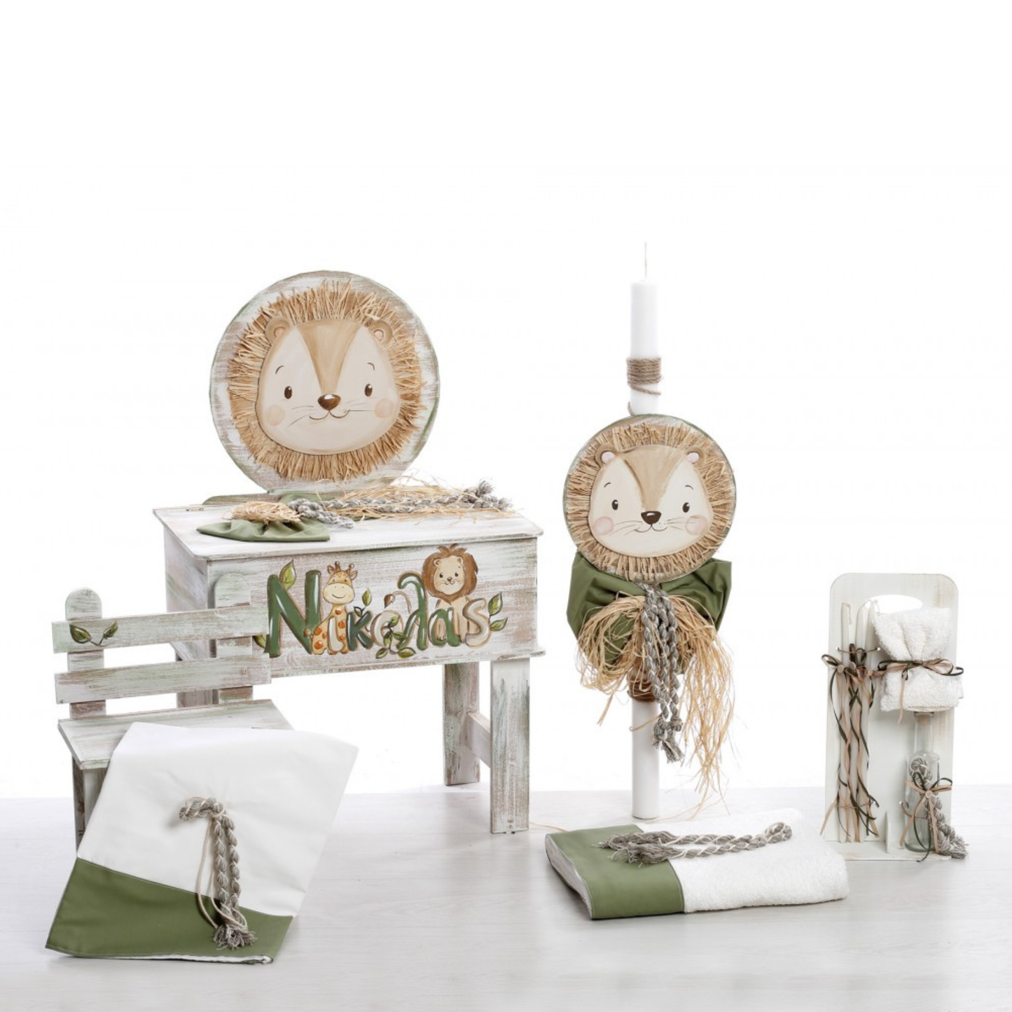 Έτοιμο Πακέτο Βάπτισης - Λιοντάρι (2503)