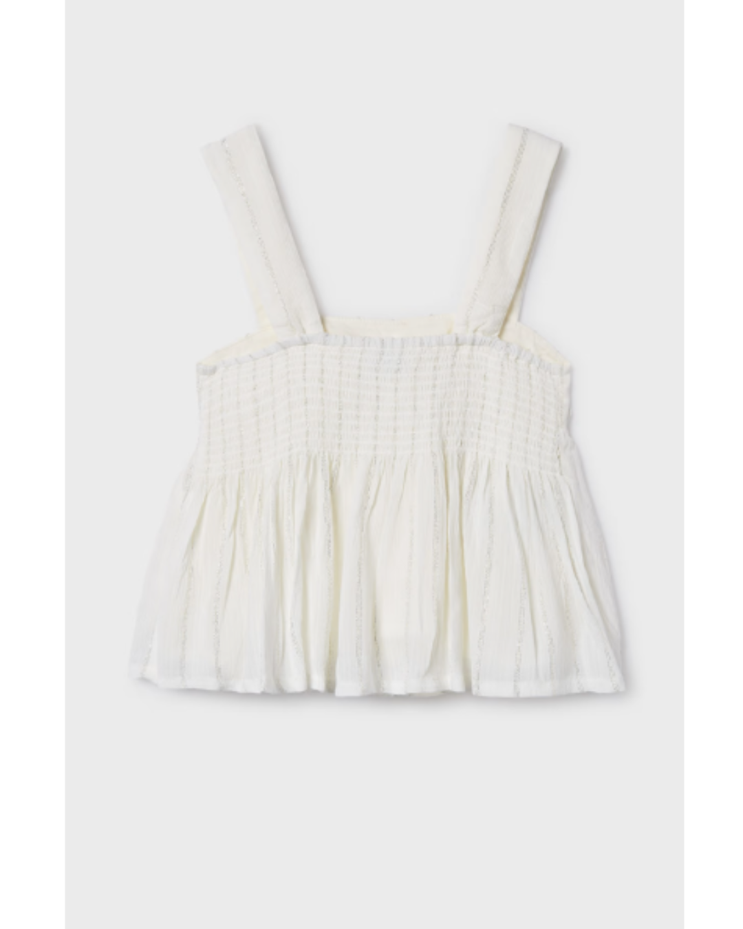 Mayoral - White Bow Set with Skort
