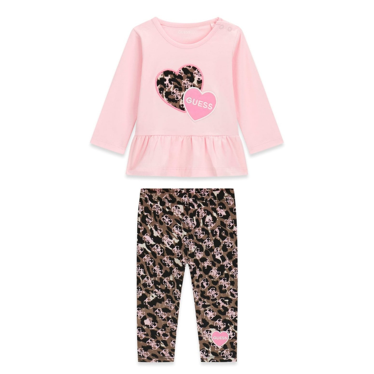 Guess - Baby Girls Leopard Legging Set