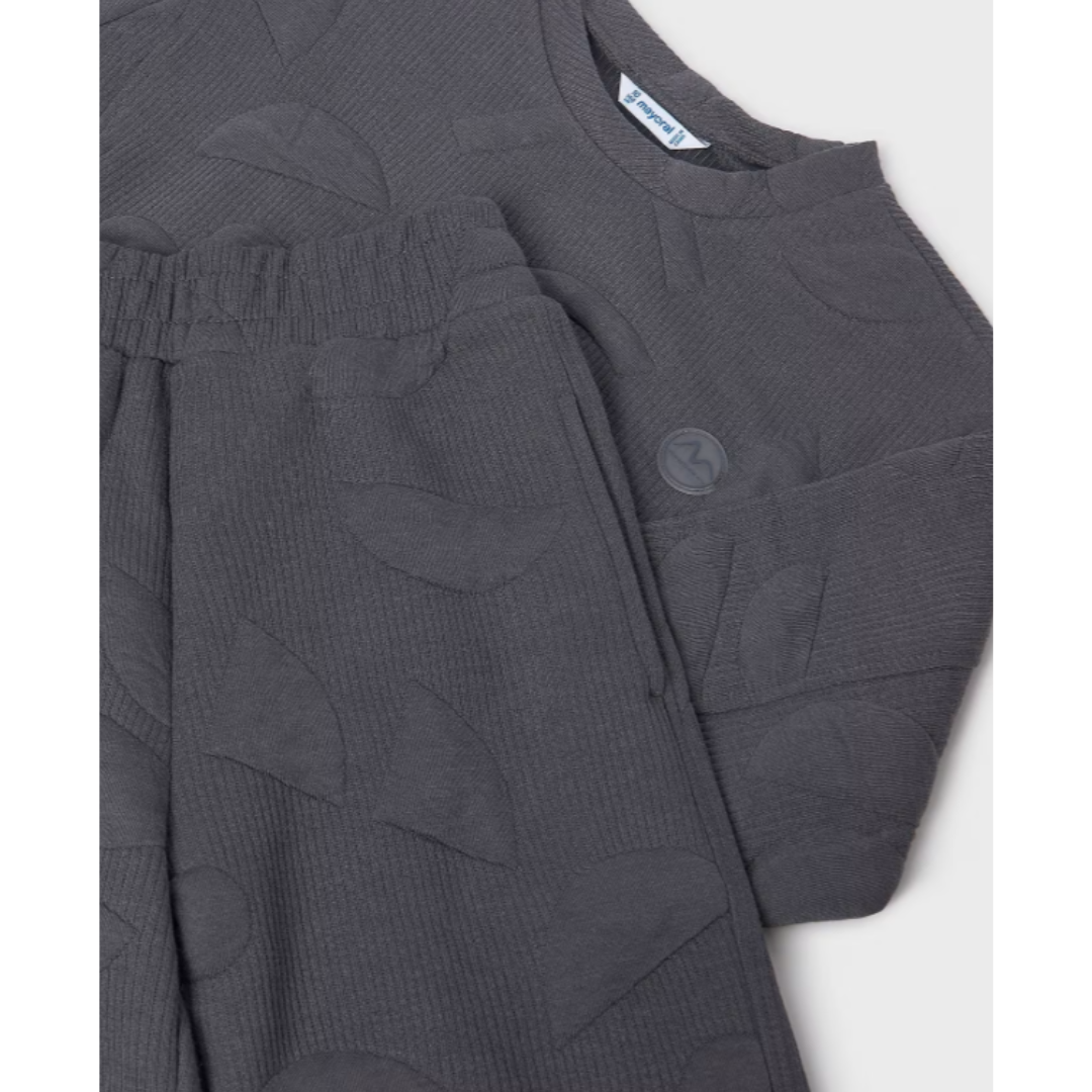 Mayoral - Guilted Dark Grey Tracksuit