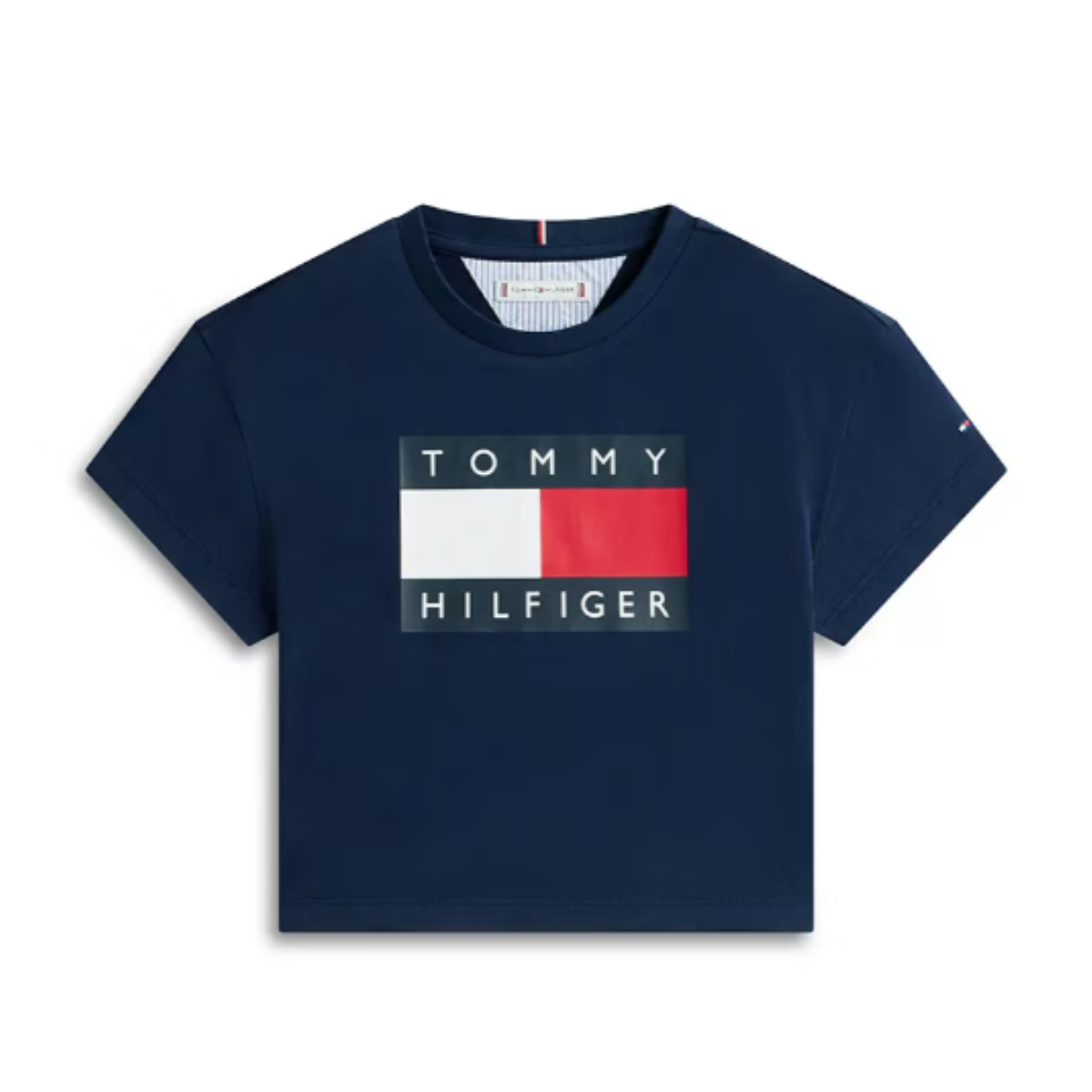 Tommy Hilfiger - Blue Girls Heritage Flag Top