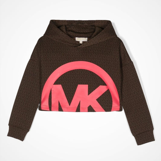 Michael Kors - Logo Print long Sleeved Hoodie