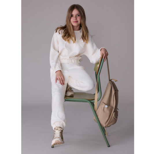 Mayoral - Guilted White Tracksuit