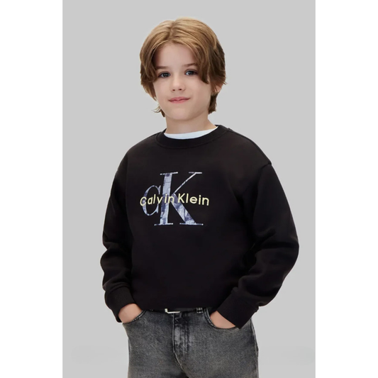Calvin Klein - Black Monologo Sweatshirt
