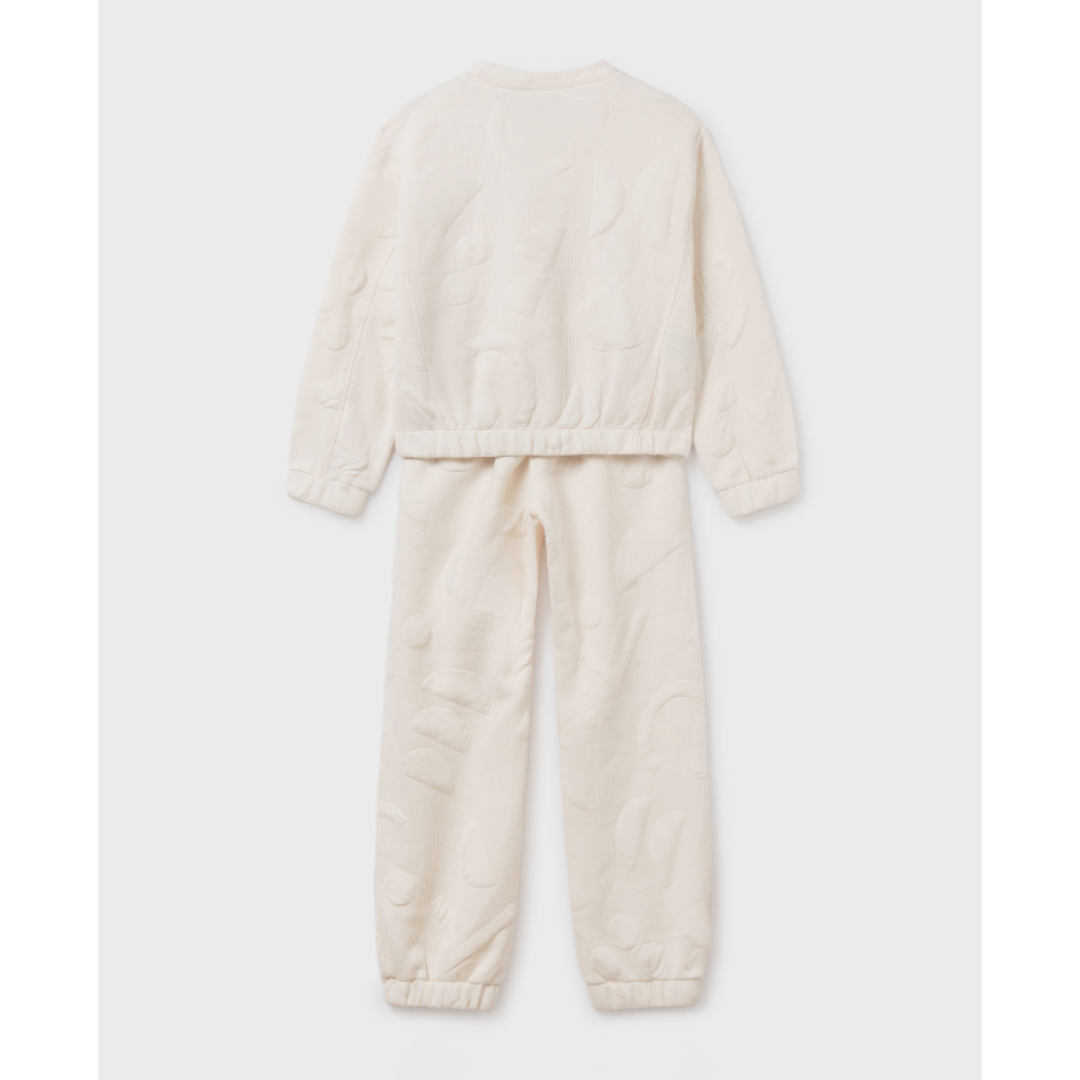 Mayoral - Guilted White Tracksuit