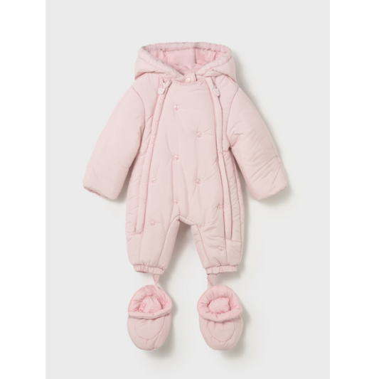 Mayoral - Pink Newborn Romper Suit