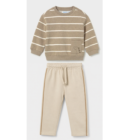 Mayoral - Simple Beige Boys Set