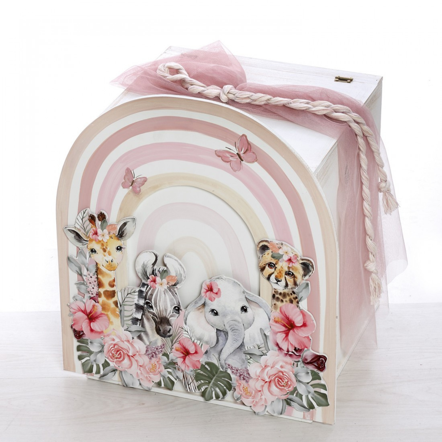 Έτοιμο Πακέτο Βάπτισης - Ουράνιο Τόξο Ζωάκια (2401)