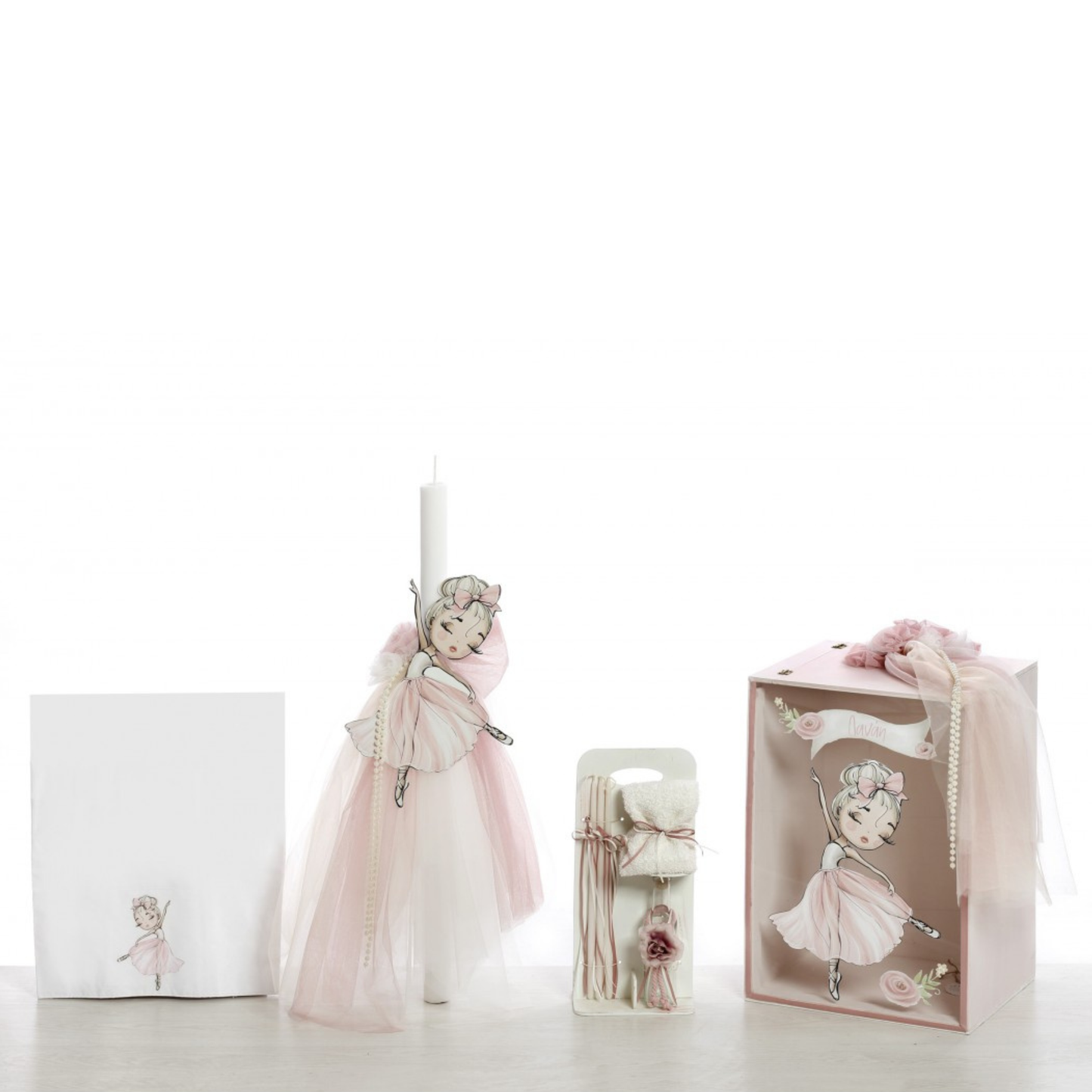 Έτοιμο Πακέτο Βάπτισης - Μπαλαρίνα (2420)