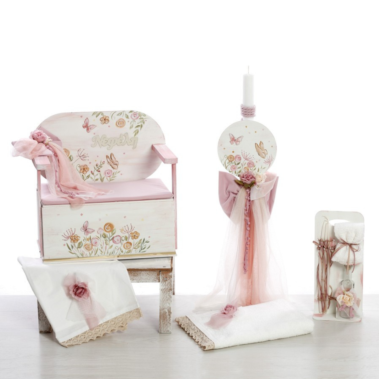 Έτοιμο Πακέτο Βάπτισης - Πεταλούδες (2509)