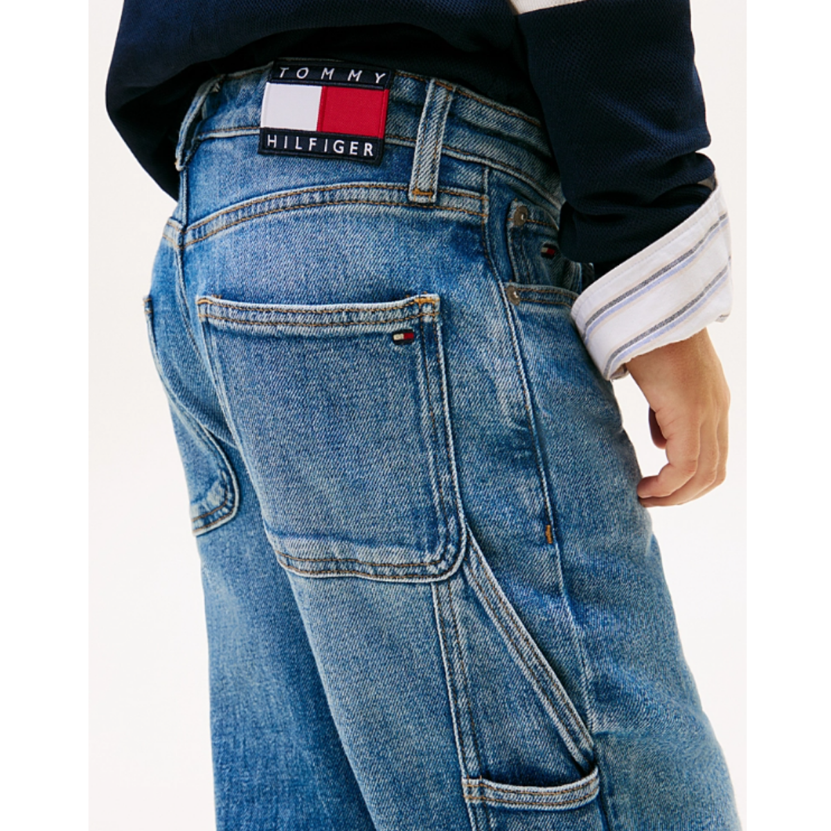 Tommy Hilfiger - Heritage Flag Baggy Worker Jeans