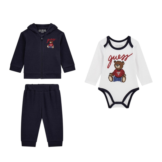 Guess - Newborn Navy Blue Set