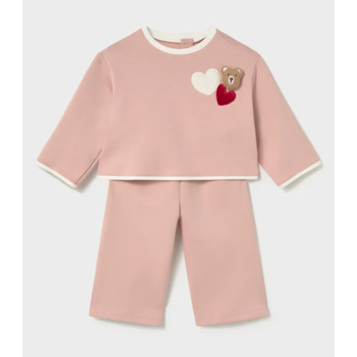 Mayoral - Pink Wide Leg Tracksuit