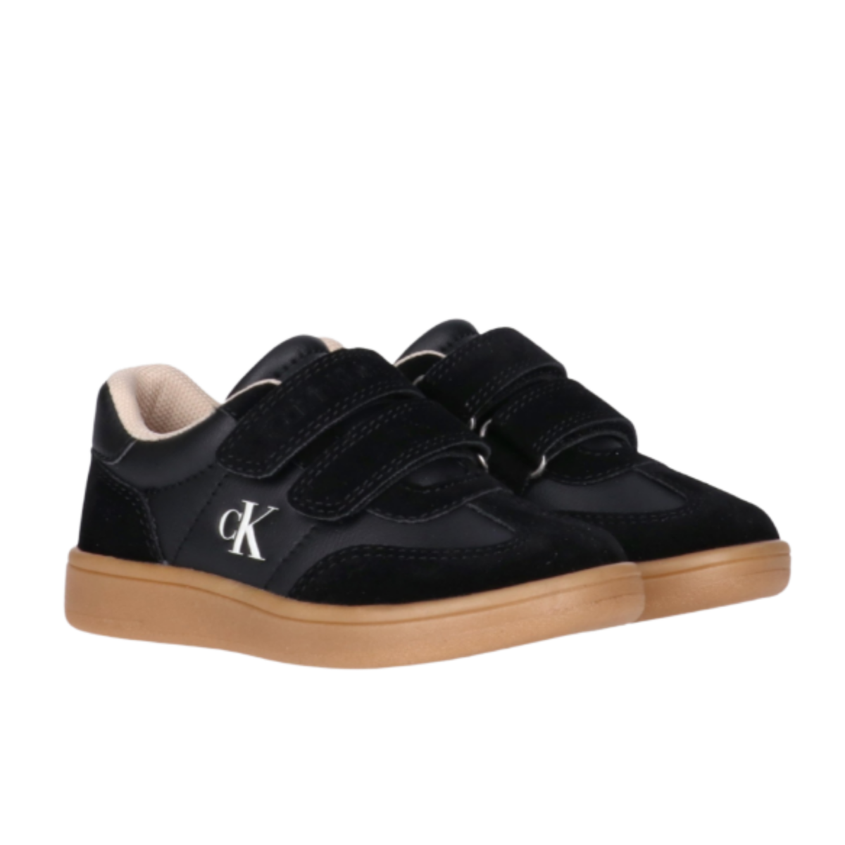 Calvin Klein - Black Low Cut Velcro Sneaker