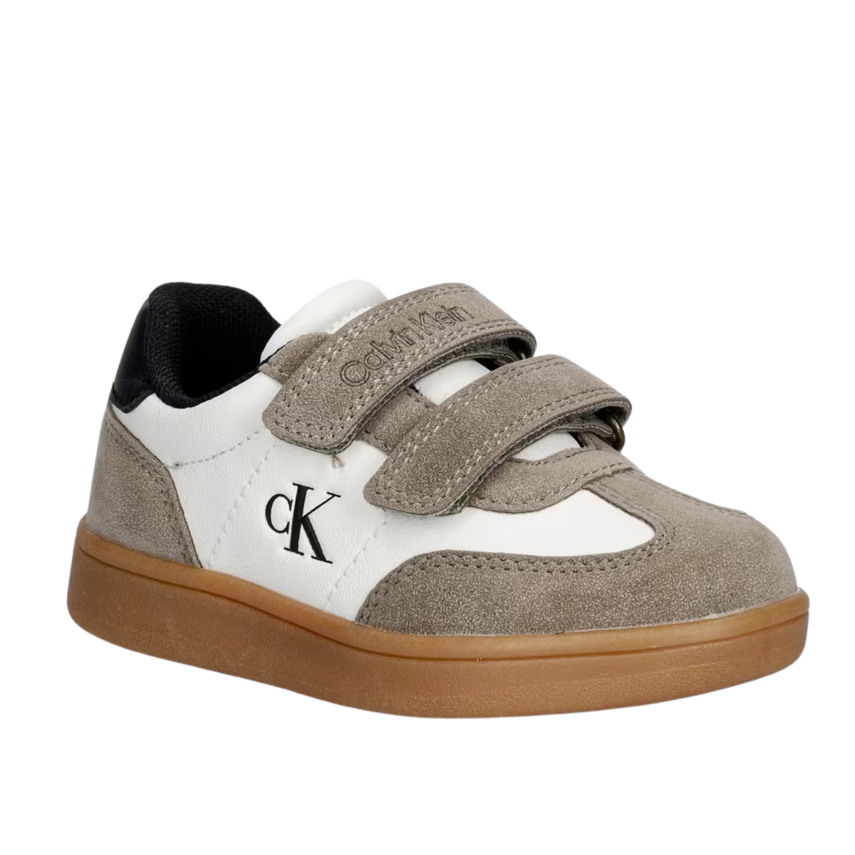 Calvin Klein - Grey Low Cut Velcro Sneaker