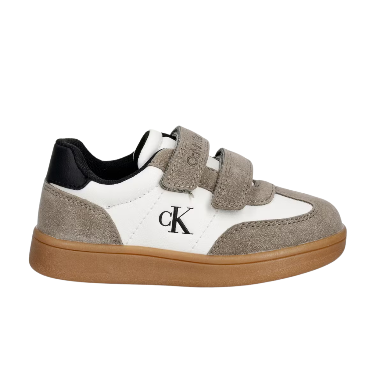 Calvin Klein - Grey Low Cut Velcro Sneaker