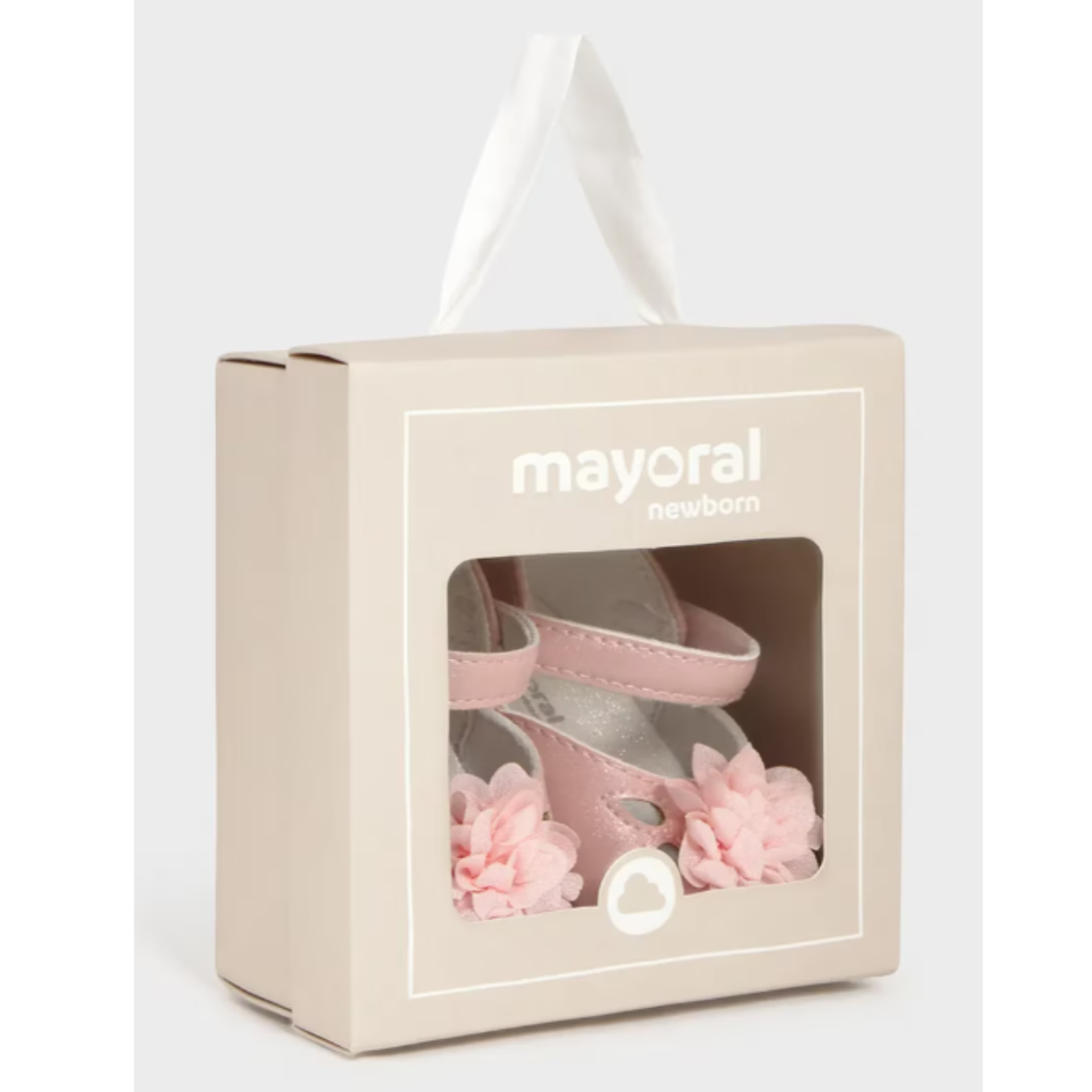 Mayoral - Pink Soft Shoes with Flower