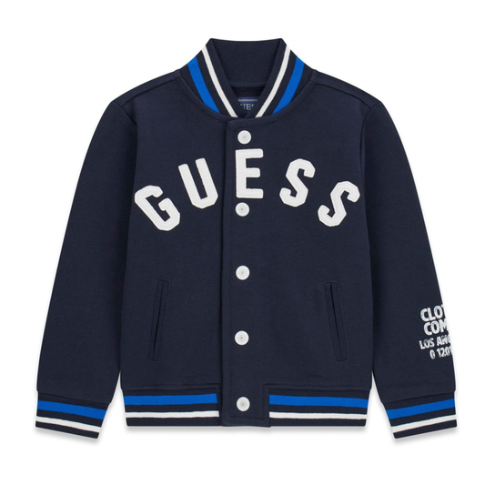 Guess - Blue Street Cotton Jacket