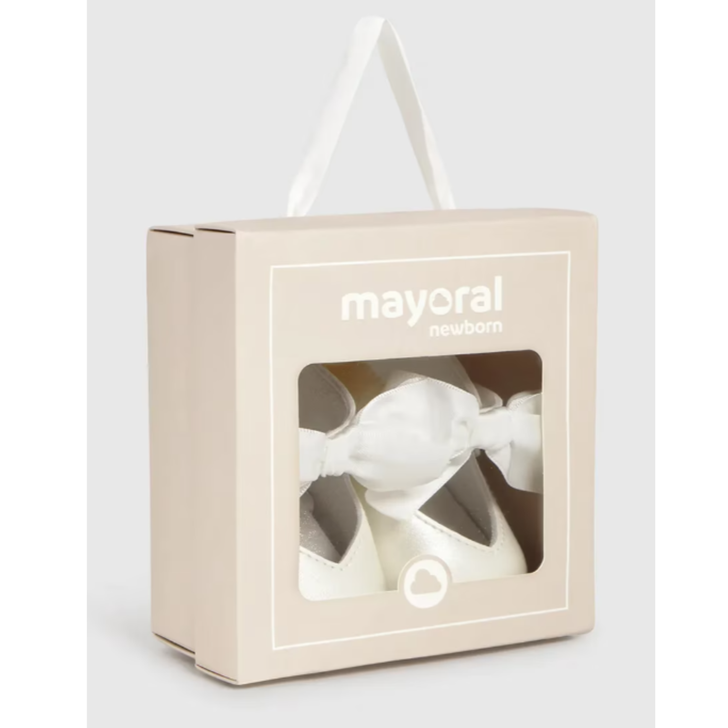 Mayoral - White Soft Shoes with Bow