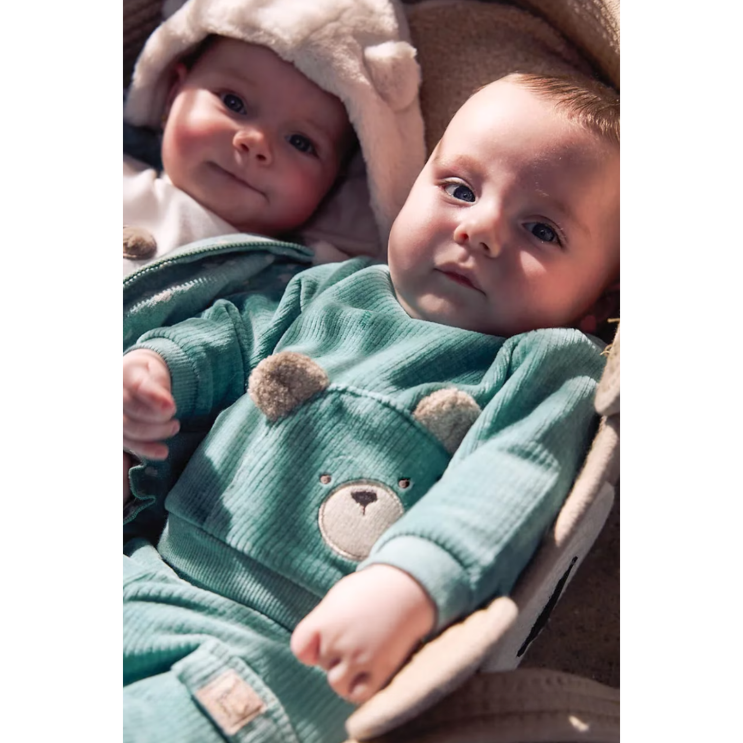 Mayoral - Baby Boys Velvet Mint Set