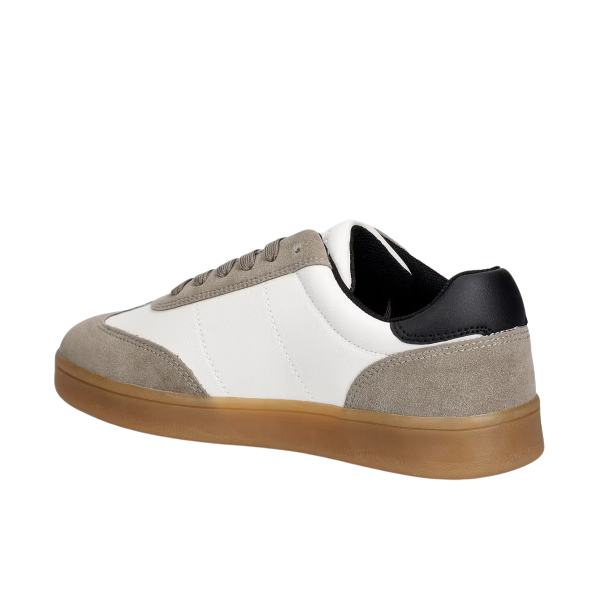 Calvin Klein - Grey Cut Lace Up Sneakers
