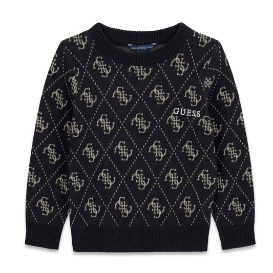 Guess - Blue Logo Jumper
